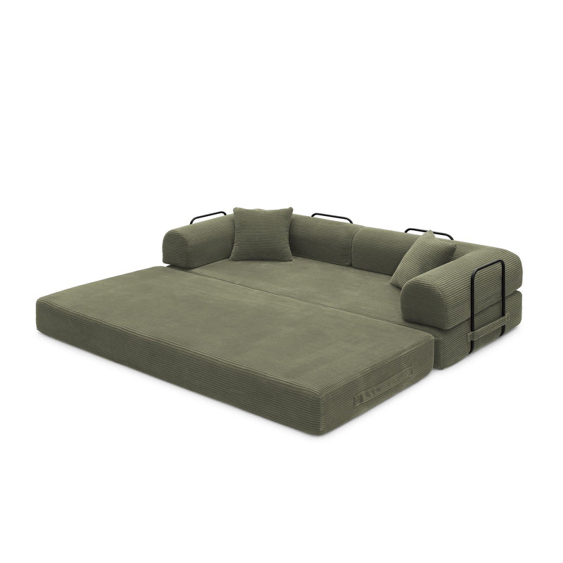 Convertible Foldable Floor Sofa Bed For Living Room