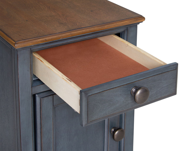 Americana - Chairside Table - Blue