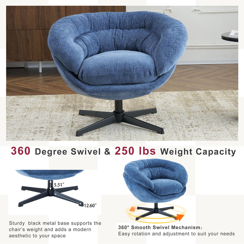 Modern Office Chair With 360 Degree Swivel
