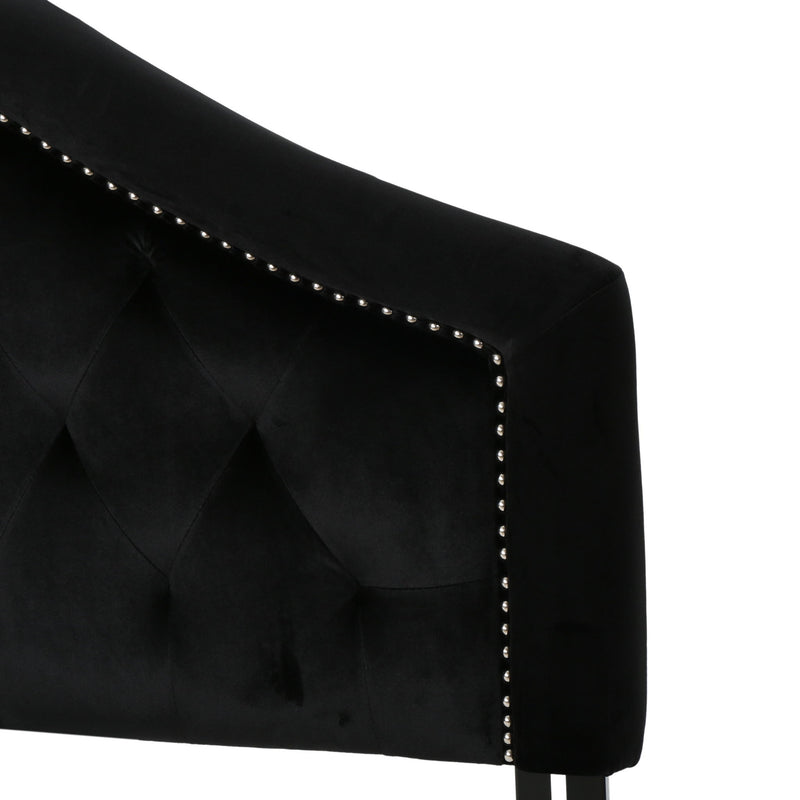 Kaarina - Contemporary Tufted Fabric Headboard