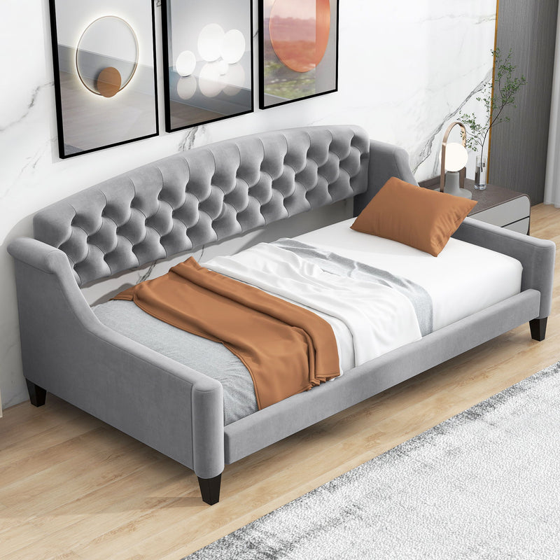Modern Tufted Button Daybed