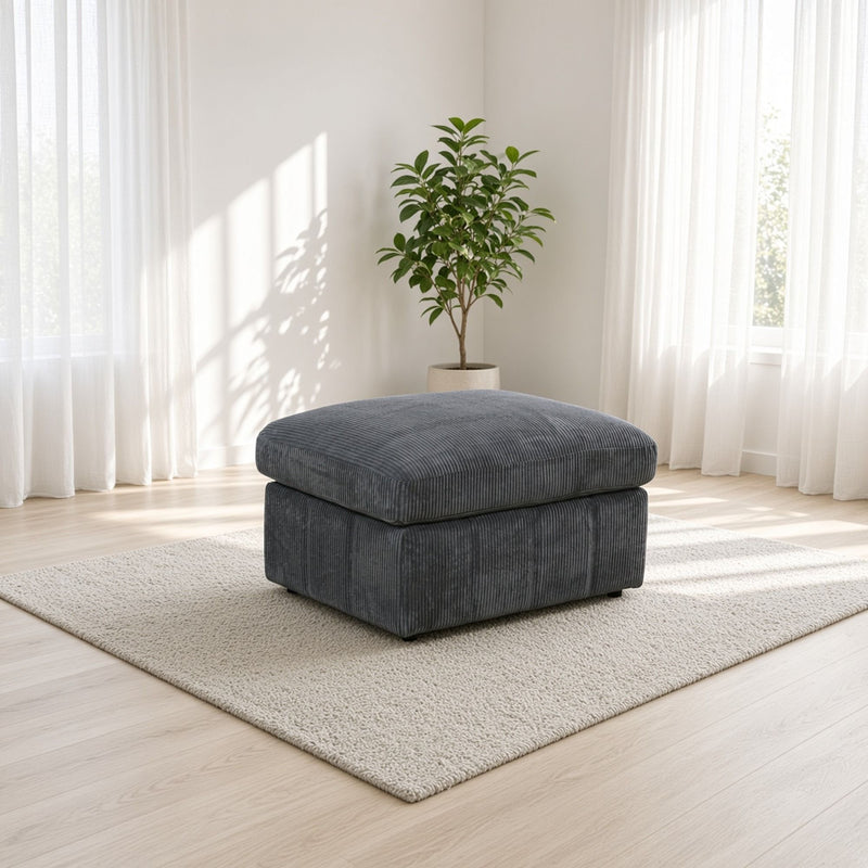 Oversized Ottoman Footrest, Living Room Accent