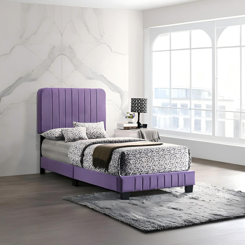 Channel Tufted Bed
