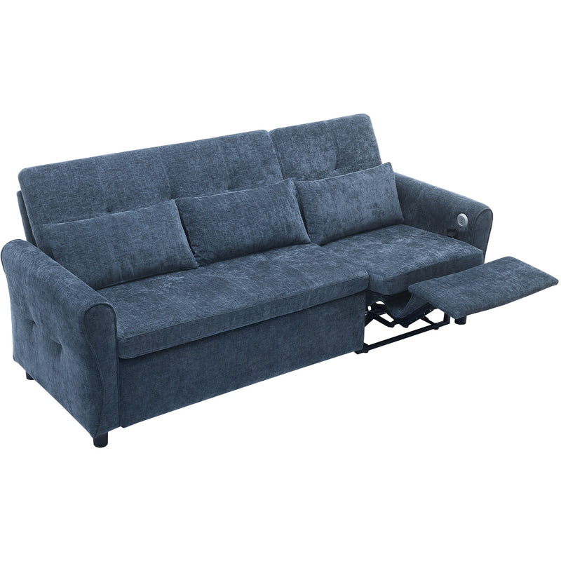 3 Seater Sofa Bed And Reversible Recliner