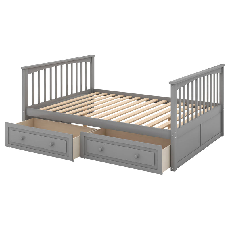 Bunk Bed With Drawers, Convertible Design