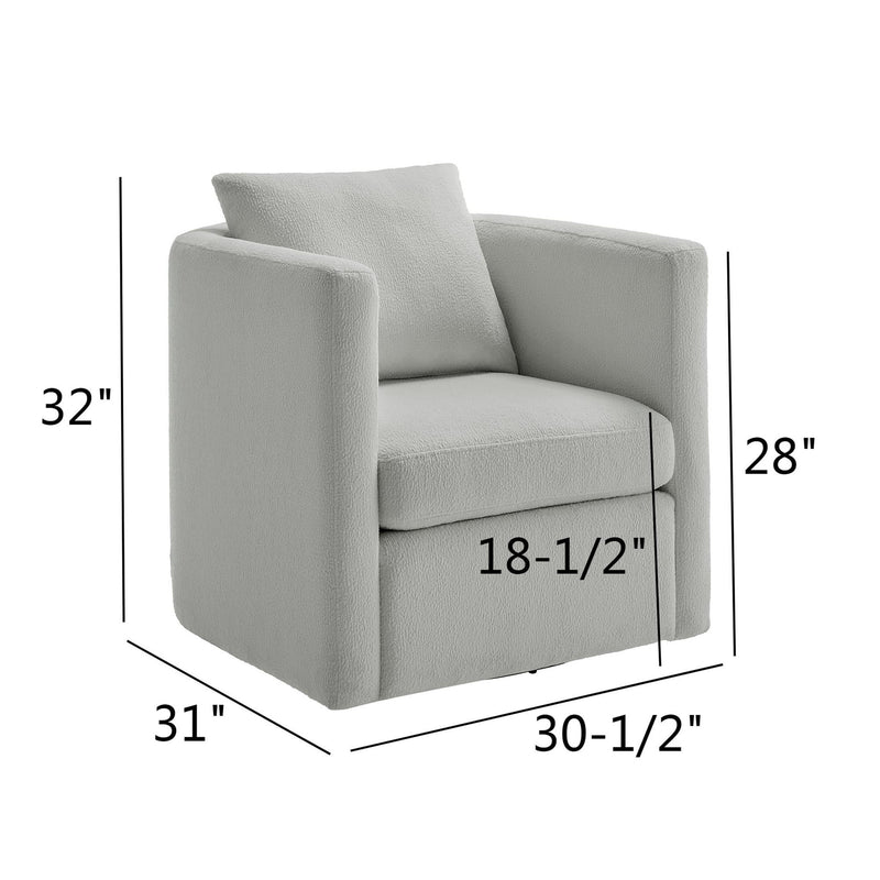 Sutton - Swivel Barrel Chair