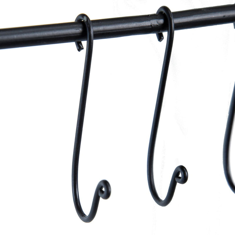 Laundry Rack With Accordion Design - Brown / Black - Black Brown