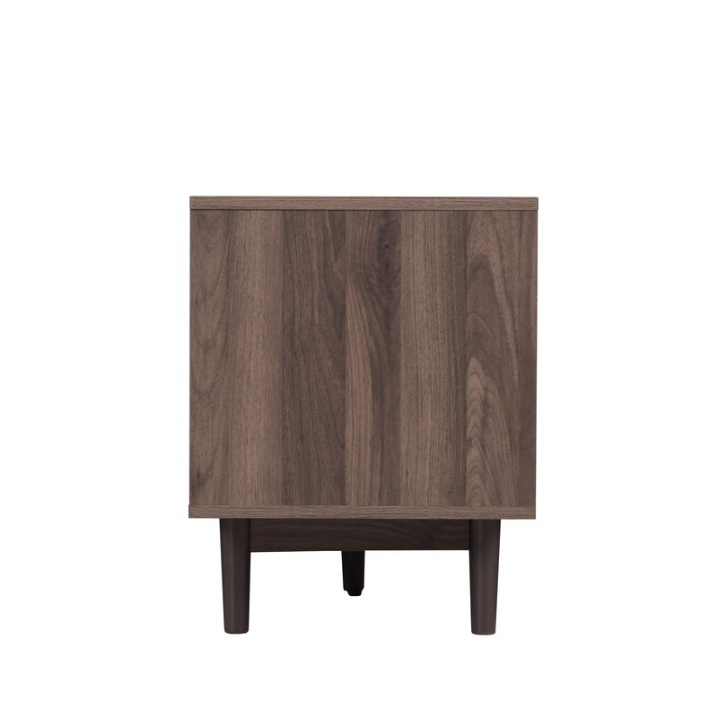 TV Stand With Drawers, Accent Entertainment Center For Living Room - Dark Brown