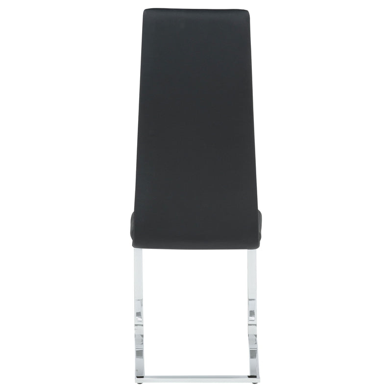 High Back Side Chairs Dining Chairs With Padded Upholstery (Set of 4)