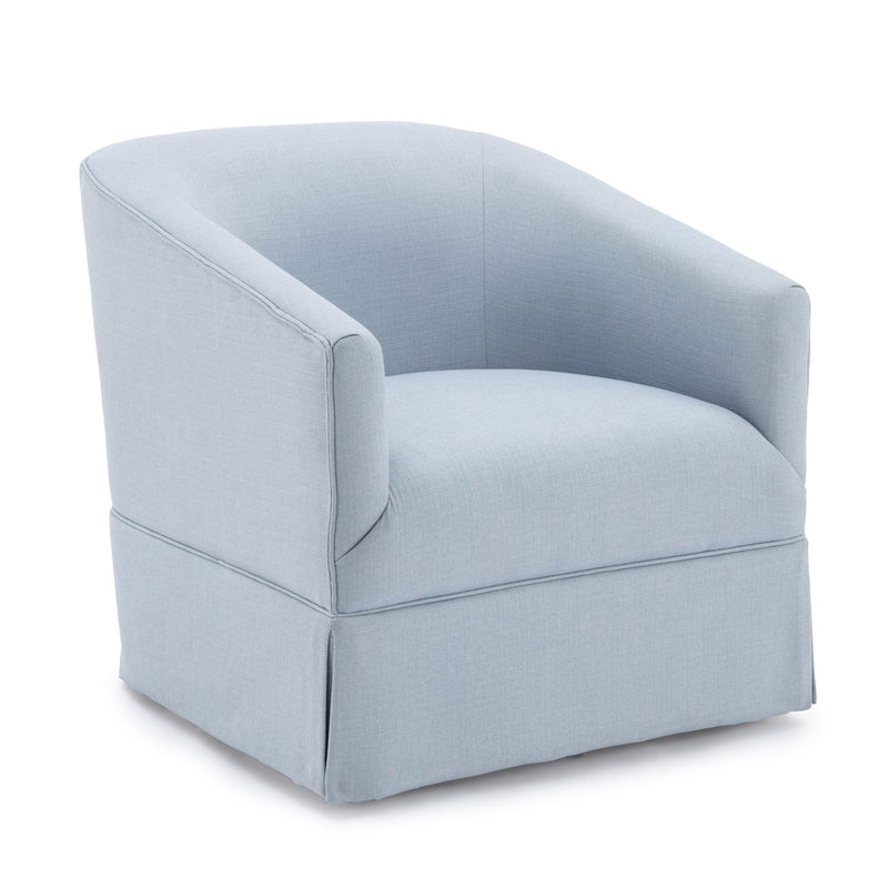Earl - Skirted Swivel Chair