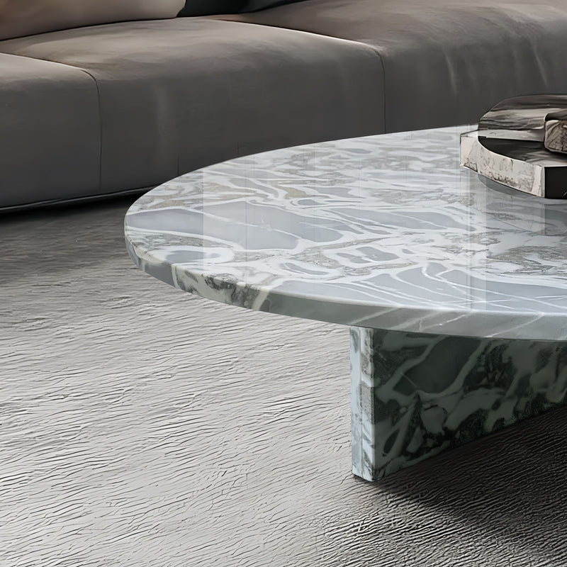 Luxury Coffee Table With Unique Veining, Unique Stone Design