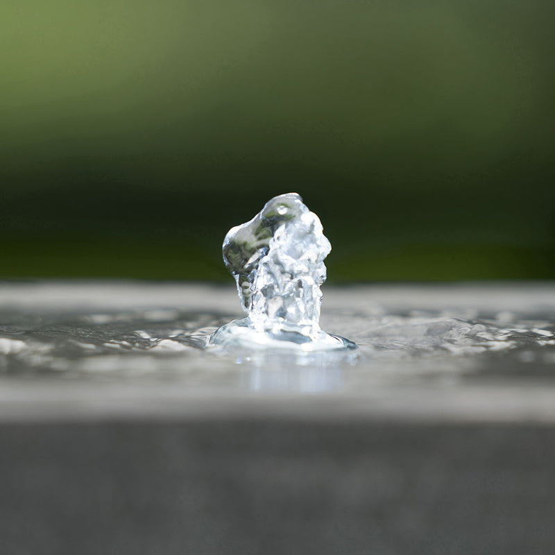 Indoor Outdoor Water Fountain, Unique Broken Urn Fountain Chic Dynamic Modern Design With Light For Garden