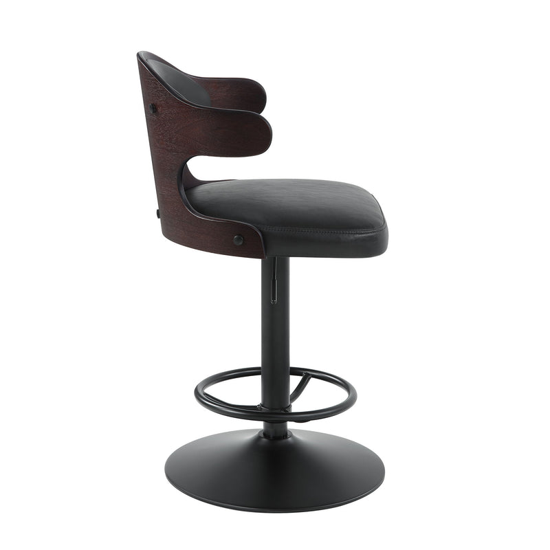Saby - Adjustable Stool With Swivel - Charcoal