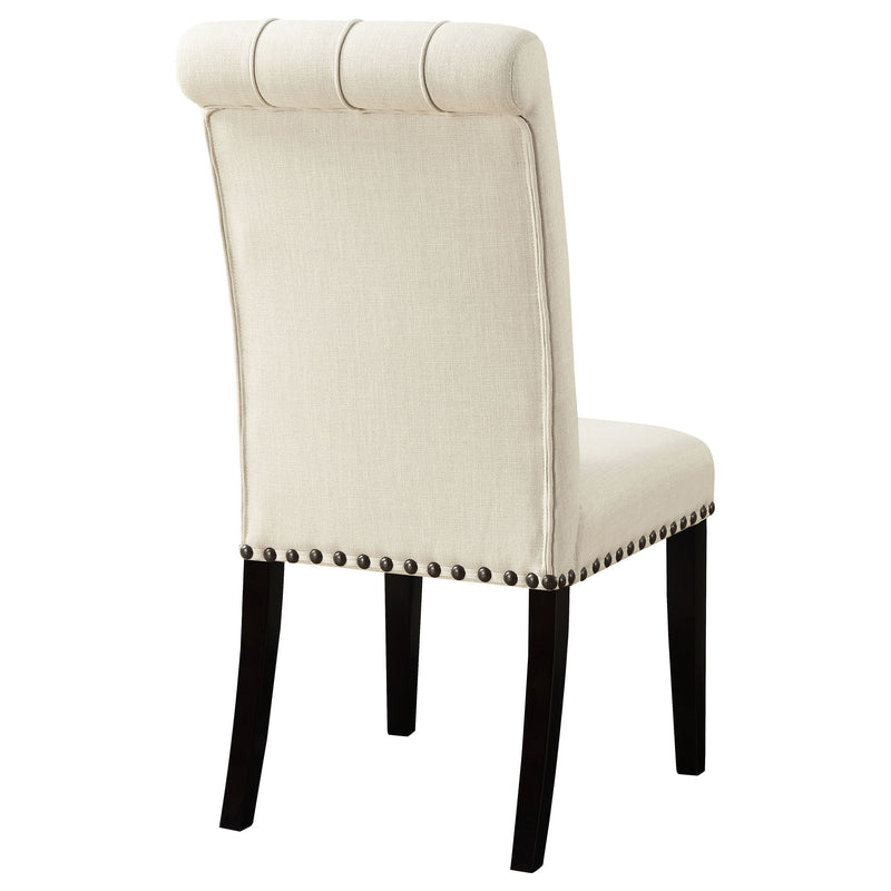 Button Tufted Side Chairs (Set of 2) - Beige