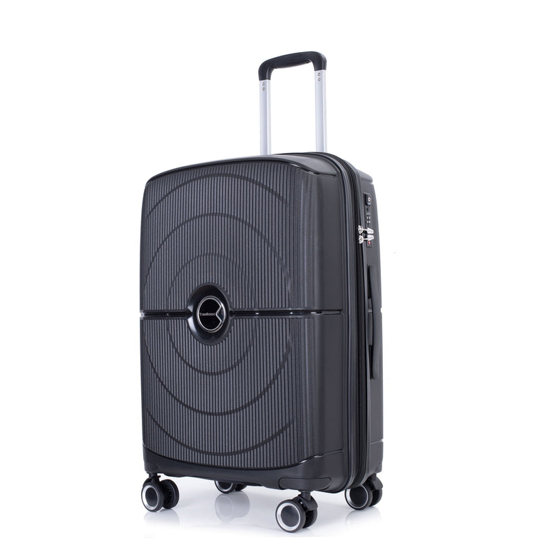 Expandable Hardshell Suitcase Double Spinner Wheels Luggage Sets