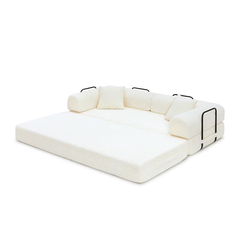 Convertible Foldable Floor Sofa Bed For Living Room