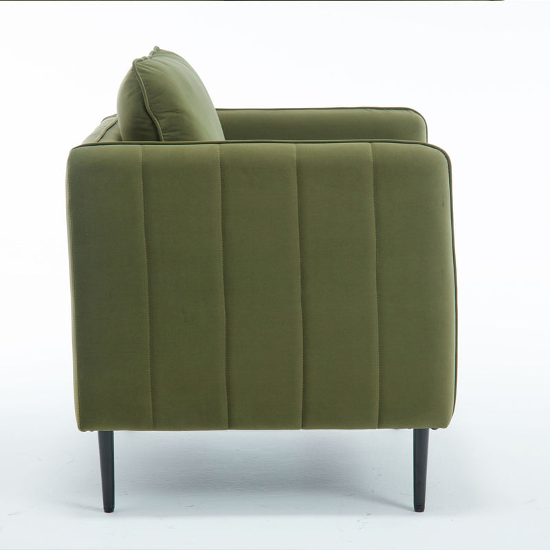Accent Chair With Pillow For Living Room