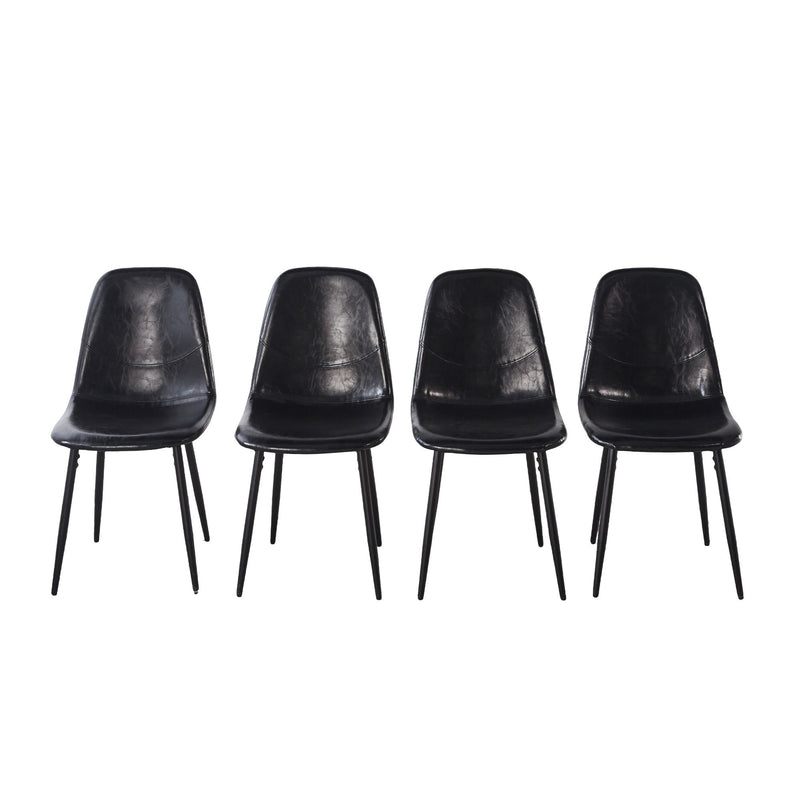 Dining Chairs (Set of 4) - Black