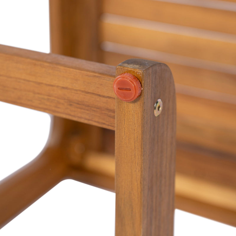 Ashwell - Acacia Wood Side Table - Teak
