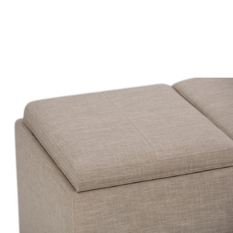 Avalon - Upholstered Storage Ottoman
