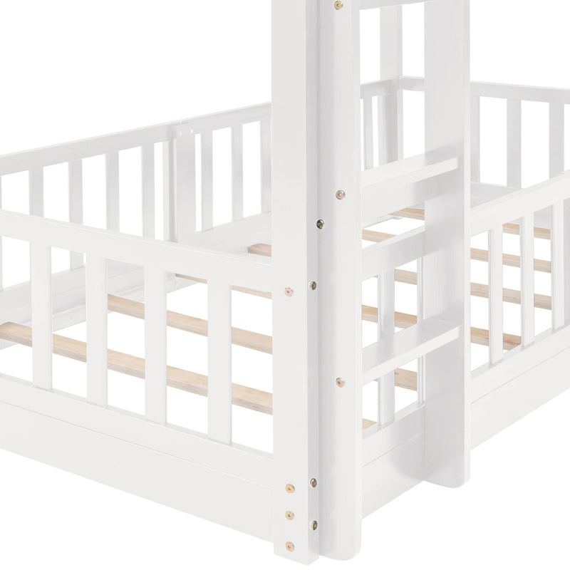 Functional Bunk Bed & Convertible Ladder And Slide