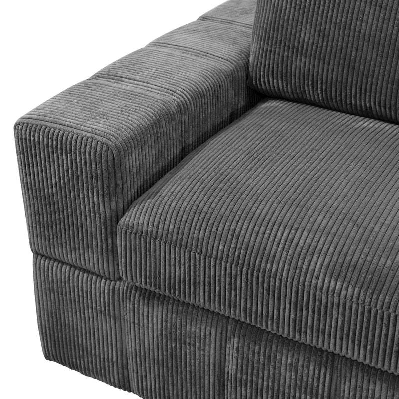 Oversized Modular Loveseat Set