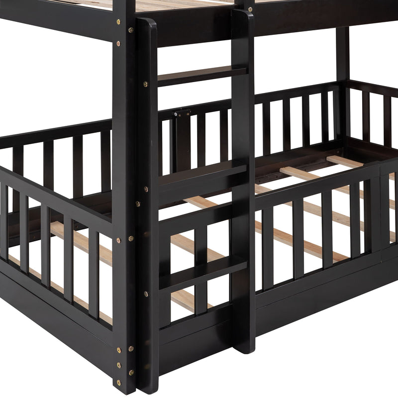 Bunk Bed With Convertible Ladder And Slide
