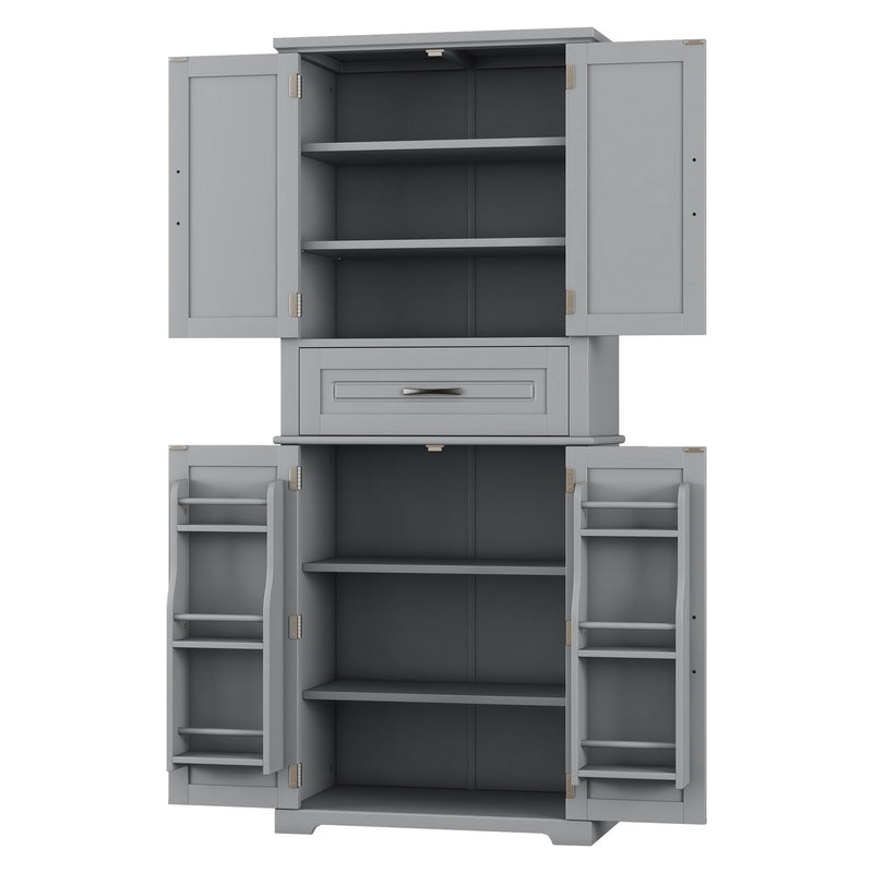Bathroom Storage Cabinet With Multifunctional Storage Space, Drawer With Slide Rails, Adjustable Shelf