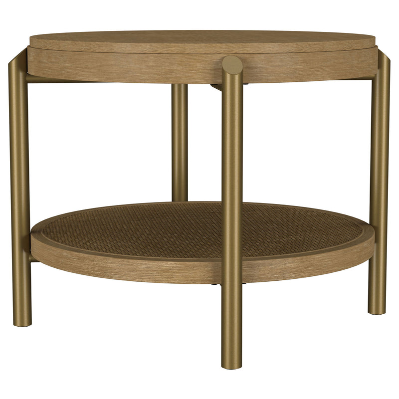 Benson - Round Coffee And End Table Set