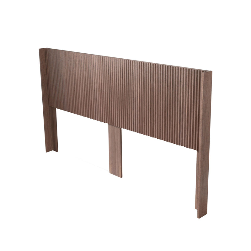 Modern Wide Wall Mounted Fluted Panel Headboard