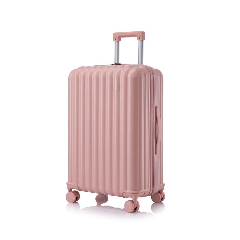 20" / 24" / 28" 3 Pieces / Set Spinner Wheel Luggage, Carry On Suitcase, With Cup Holder & USB Port & Phone Holder