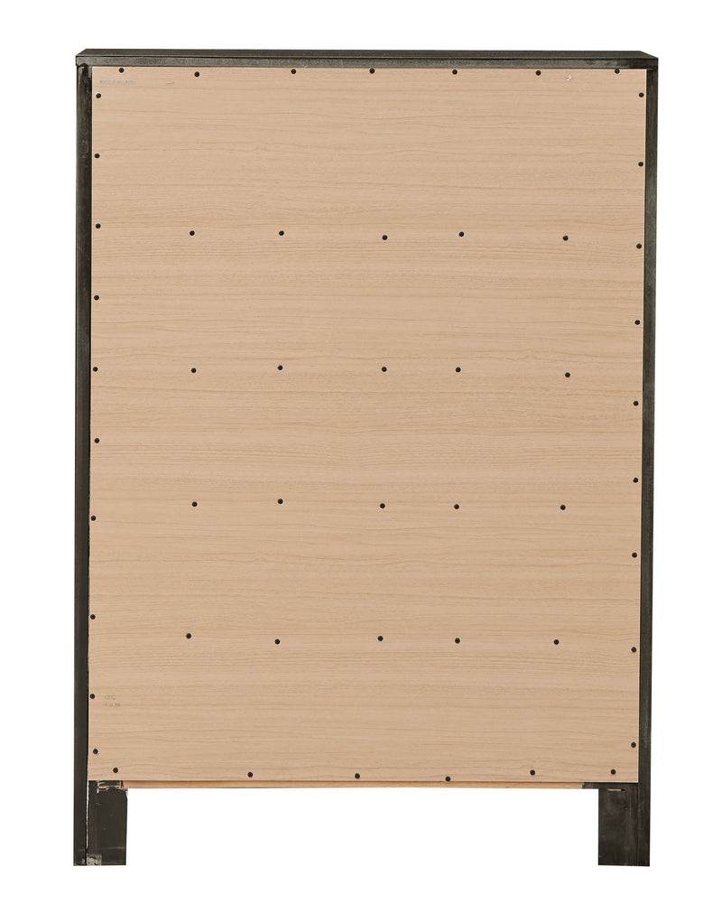 Transitional Elegant Storage Chest - Gray