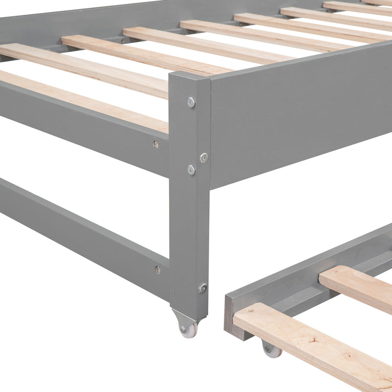 Daybed With 2 Trundles, 3 Storage Cubbies, Built In USB Charging Light