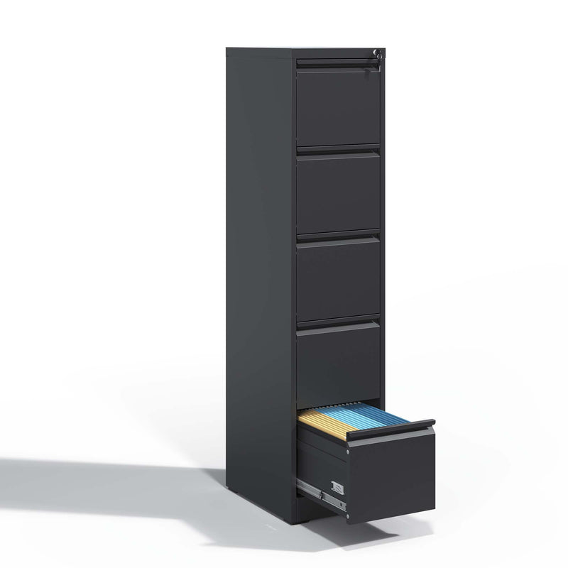 Steel Drawer Vertical File Cabinet With Lock For A4 Legal / Letter Size