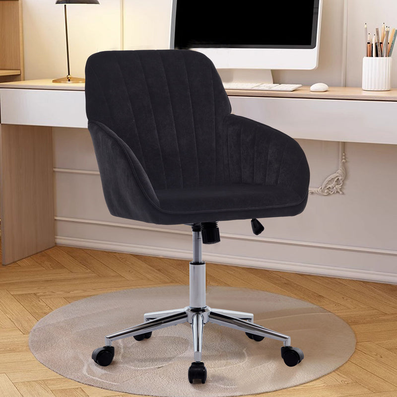 Adjustable Ergonomic Office Chair, Swivel Backrest Seat