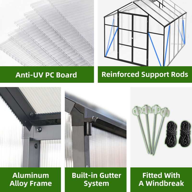 Gain Height Windproof house All Season Outdoor Garden Shelter