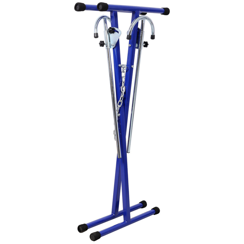 Folding Bumper Stand Lightweight Panel Stand - Blue