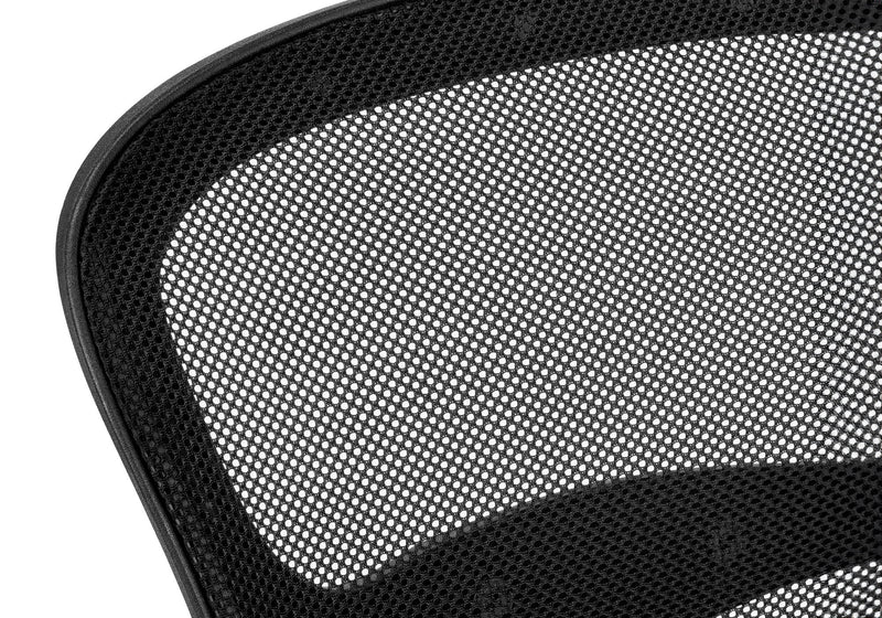 Office Chair, Adjustable Height, Swivel, Ergonomic, Armrests, Mesh, Contemporary / Modern - Black