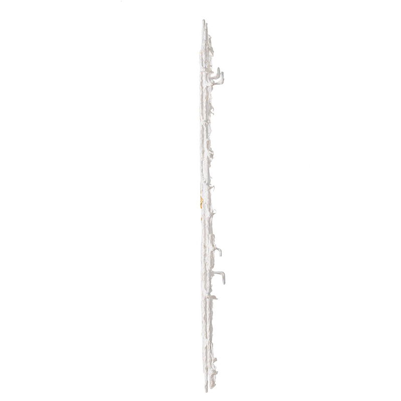 Iron Wall Decor - White / Gold