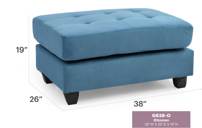 Chic Contemporary Ottoman