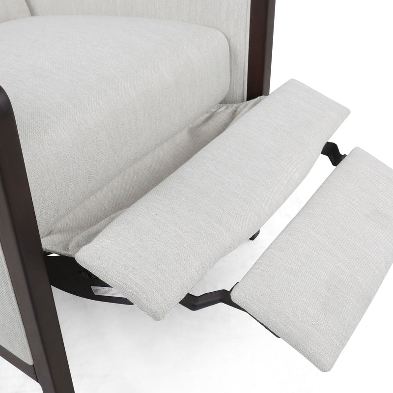 Drury - Contemporary Fabric Upholstered Pushback Recliner