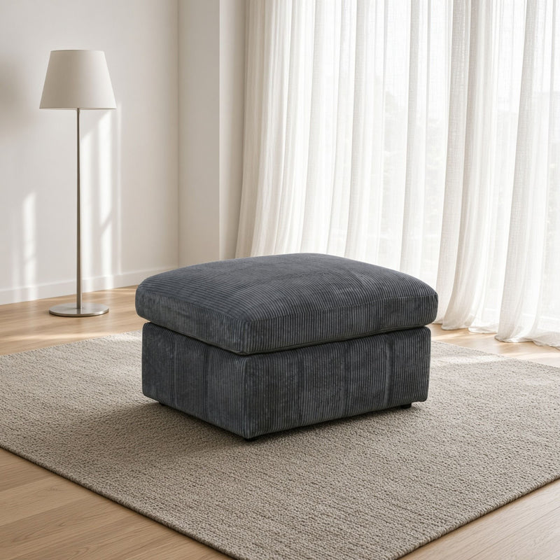 Oversized Ottoman Footrest, Living Room Accent