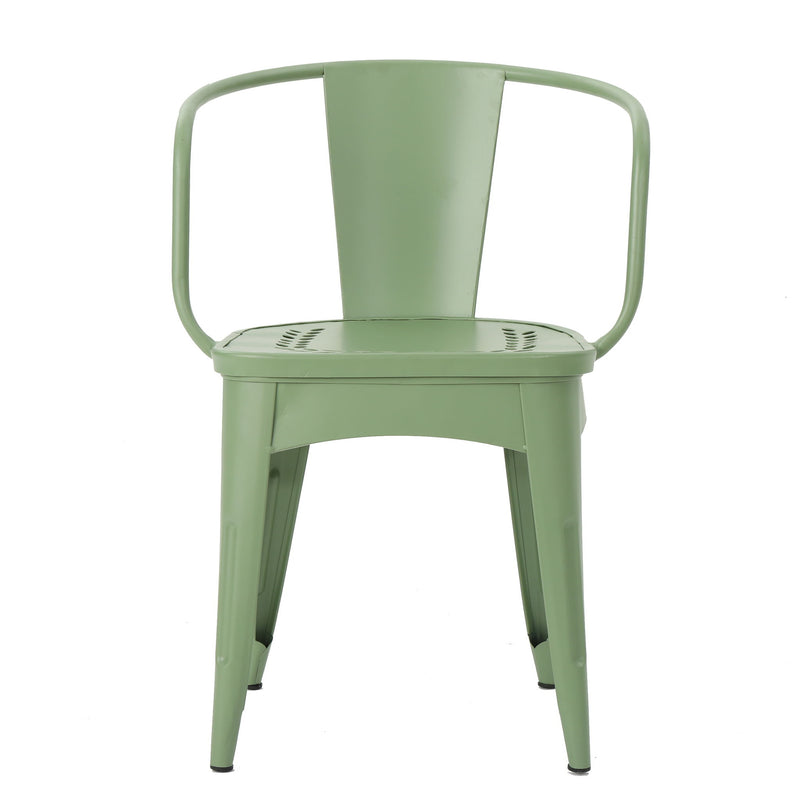 Ambrosia - 3 Piece Bistro Set With Leaf Motifs Top And Seat