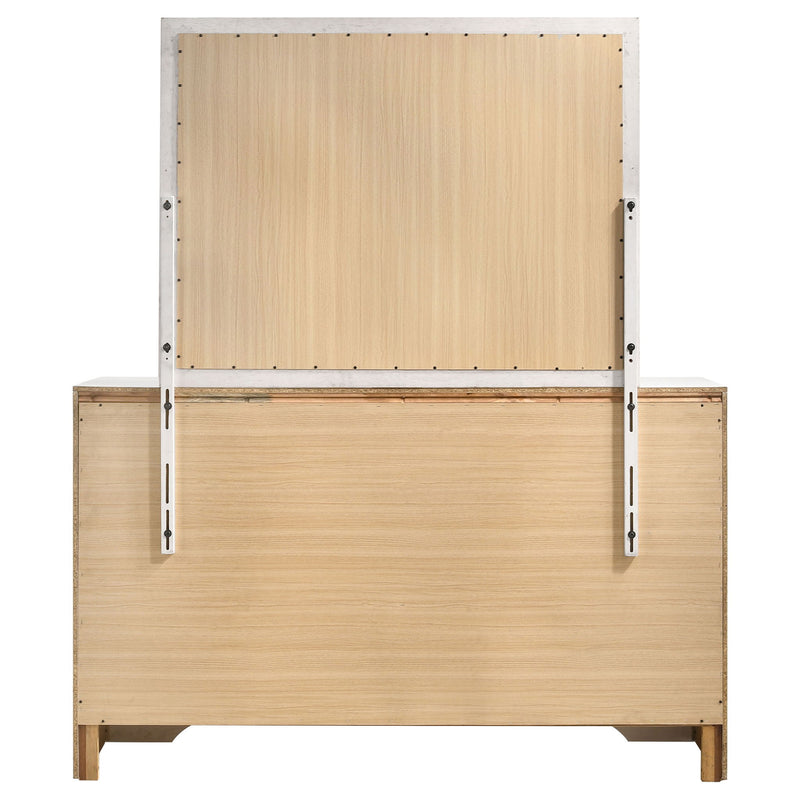 7 Drawer Dresser With Mirror - White