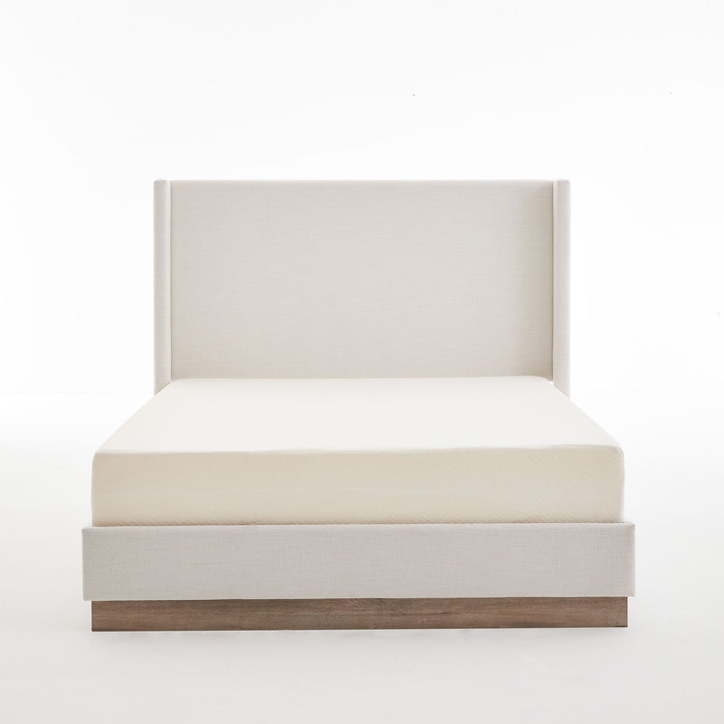 Hosford - Minimalist Upholstered Wingback Bed