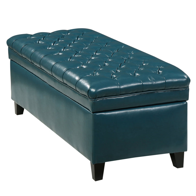 Juliana - Storage Ottoman With Birch Legs