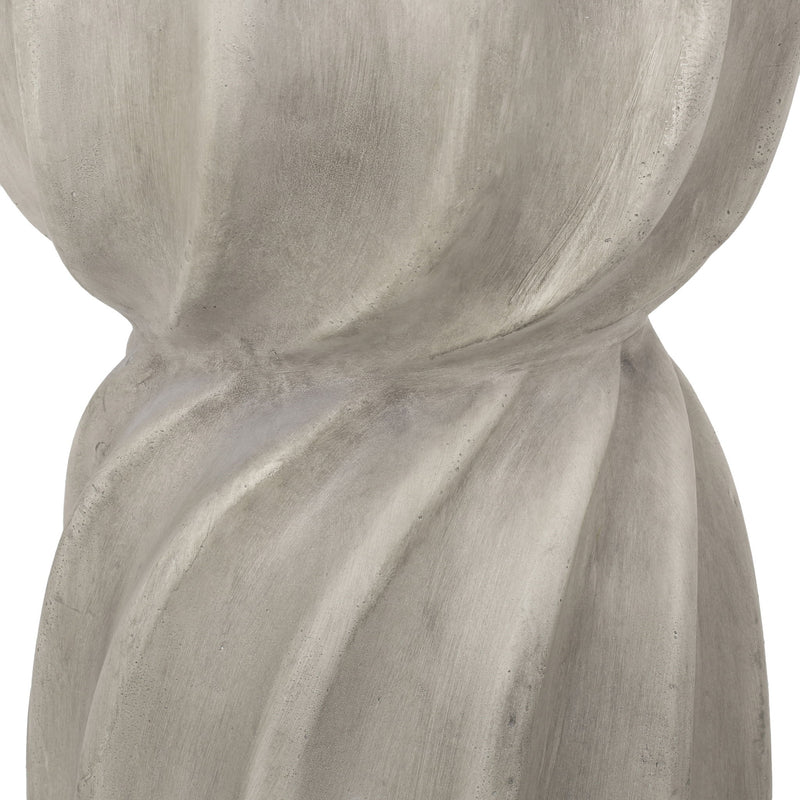Modern Canis Side Table Outdoor Use - Gray
