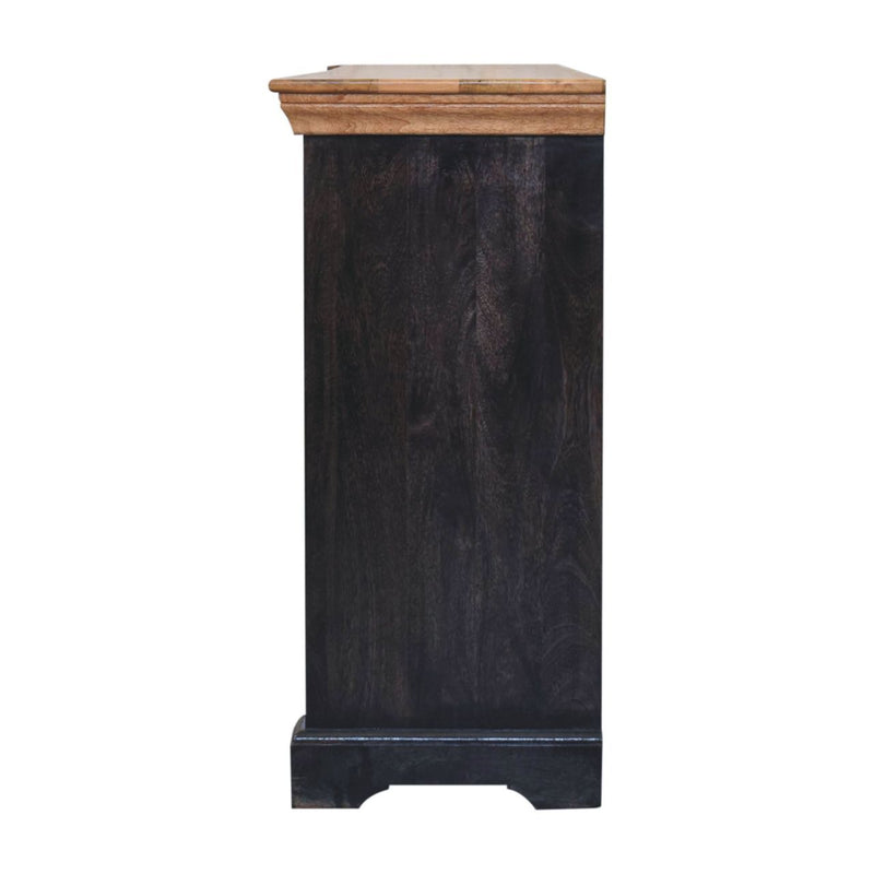 Regal - Rustic Sideboard - Black