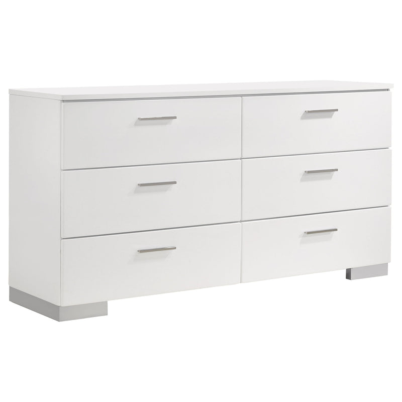 Dulcey - Bedroom Set With LED Lighting