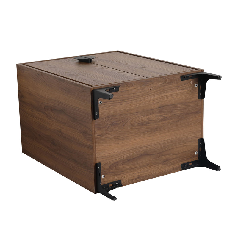 Modern Bathroom Vanity Storage Cabinet With Soft Closing Doors And Engineered Wood Construction
